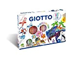 GIOTTO - Art Lab: Oil Pastels Creations - Kit Creativo per Disegno - 1 Album Giotto Kids A3 + 48 ...