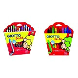 Giotto- Fila Astuccio 12 Matitoni Bebe' Diametro Mina 7Mm Temperamatite Compreso 598, Multicolore, 8000825002656 & Bebè- Be-Bé, pastelli a Cera ...