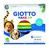 Giotto Set 6 Matite Colori Classici Trucchi per Bambini (FILA, 474000)