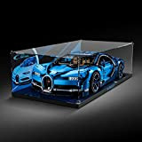 Giplar Acrylic Display Case Compatibile con Lego 42083 Technic Bugatti Chiron, Acrilico Vetrina Scatola di Acrilico - A Prova di ...