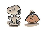 giulyscreations Orecchini Metallo Nichel Free Peanuts Snoopy Charlie Brown Schroeder Lucy Van Pelt Linus Shermy Patty Anallergici Fumetti Manga Cartoni ...