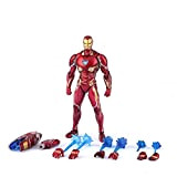 GJFZMD Sh. Figuarts Iron Man. Mk-50. Set di Armi Avengers Infinity War Action Figura 6.3 Pollici in Alto