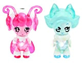 Glimmies- Dotterella/Skylie Mini-Figurine, GLP011, Rosa/Blu