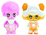 Glimmies- Hazelyn/Penny Mini-Figurine, GLP012, Rosa/Arancione
