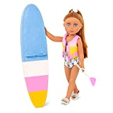 Glitter Girls- Bambola da 35,6 cm con Bordo a Forma di Pannello, Capelli Marroni, Tammy 14" Doll W/Paddle Board, Colore, ...