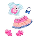 Glitter Girls-Vestito alla Moda con Fiocco per Capelli, 35,6 cm (14 Pollici) per Bambole e Accessori per Bambini dai 3 ...