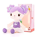 Gloveleya Baby Doll Girl Gift Rag Doll Peluche Candy Girl Viola 16 pollici con…