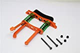 Gmade Crawler R1 Rock Buggy Aggiornamento Parti Aluminium Front/Rear Bumper Absorber - 1 Set Orange