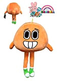 GMBALL Lo Straordinario Mondo di Gumball - Peluche Darwin Personaggi Arancione 12"/30cm - buona qualità -Naranja-