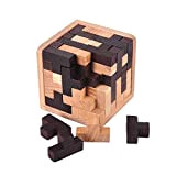 Gobus 54 Pezzi Puzzle in Legno rompicapo T Forma Blocchi di Costruzione Puzzle Geometrico Giocattolo educativo in Bianco e Nero ...