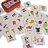 Gobus 56pcs flash card cognizione puzzle carte storia parole forma abbinamento puzzle educazione precoce carta apprendimento giocattoli in una scatola ...