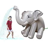 GoFloats - Spruzzatore gonfiabile gigante per feste con elefante, altezza 5 m, per bambini