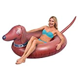 GoFloats Wiener - Zattera gonfiabile per feste per cani, in stile galleggiante (per adulti e bambini)
