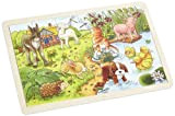 Goki 57890 - Animali, Puzzle, 24 Pezzi