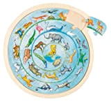 Goki Animali circolari, Puzzle, Colore Multicolore, 57790