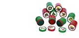 GOKI - Tamponi con inchiostro di Natale collezione di timbri, multicolore (15343)