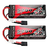 GOLDBAT 5200mAh RC Lipo batteria 7.4V 80C 2S LiPo batteria con connettore TRX per RC auto Evader BX auto camion ...