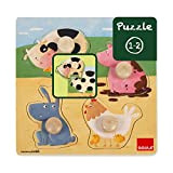 Goula- Bambini Puzzle, Multicolore, 53069