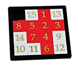 Gowi Puzzle a Scorrimento, XL, Nero/Rosso, 360-74