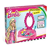 Grandi Giochi GG00512-Specchiera Barbie Specchiera da tavolo per Bambini, Multicor, GG00512