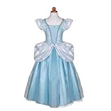 Great pretenders- Deluxe Cinderella Dress - Cappellini e accessori per feste, colore: blu (blu) (35083)