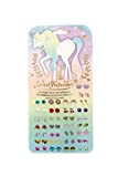 Great Pretenders- Whimsical Unicorn Sticker Earrings (30 Paia) Adesivi, Multicolore, único, 87509