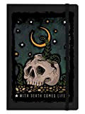Grindstore Natural World with Death Comes Life A5 Hard Cover Taccuino Nero 14x21cm