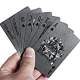 Gtest Impermeabile PVC plastica Gioco Carte da Poker Set, 54pcs Deck Poker Classici Trucchi magia Strumento, 3pcs