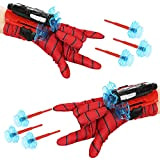 Guanti Spiderman Bambino, Spara Ragnatele Spider-man Launcher Glove Spider Guanto Spara Ragnatele Spararagnatele Spider-Man Hero Cosplay Launcher Glove per Bambini ...