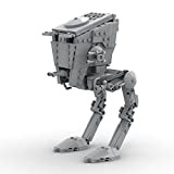 GUDA Technics Star Wars Interstellar Robot Model, 308 Pz+AT-ST MOC-86591 Space Wars Interstellar Robot Kit MOC Compatibile con Lego Star ...