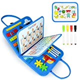 Guddong Early Childhood Education Busy Board Dressing / Buckle / Tether Life Skills Learning Portable Felt Drawing Writing Board Sensory ...