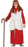 Guirca – Costume bambini di ebraico Pastore, 5 – 6 anni 5-6 años rosso