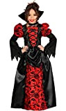 Guirca Costume da contessa nobile per bambina - 7-9 anni (125-135 cm)