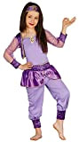 Guirca- Costume danzatrice del Ventre odalisca Carnevale Bambina Taglia 7-9 Anni, Colore Lilla, (125-135 cm), 8595
