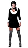 GUIRCA SL.- Costume Famiglia Addams Donna, Colore Nero/Bianco, Taglia Unica, 2_10006863