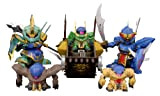 Gundam Brave Battle Warriors: 035 Shin Ryomo Dijeh, Kannei Kampfer, Assault Navy Set (japan import)