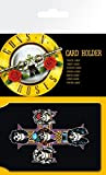 Guns N' Roses, Logo Porta Carte di Credito (10x7 cm) E 1 Sticker Sorpresa
