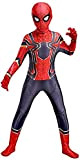 GUOHANG Costume Spiderman Adulto Cosplay Costume Spiderman Bambino 3d Stampa Supereroe Costumi Di Halloween Boys Spiderman Costume Costume Carnevale,C-130~140CM