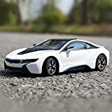 GUOJM Modello D'auto Scala 1:24 per BMW I8 Concept Car Diecast Modello in Lega Giocattoli Bambini Modello di Auto (Color ...