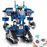 Gxi STEM Robot Giocattolo da Costruzione per Bambini - Telecomando Scienza Ingegneria Scienza dell'Educazione e dell'Apprendimento Scienza Costruire Giocattoli Ragazzi ...