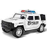 GYAN 1:43 Simulazione Kids Police Gioco Modello auto Modello Pull Back Lega Diecast Off-Road Veicoli Collezione Regali Giochi per bambini ...