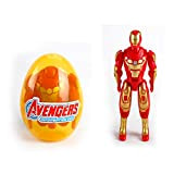 GYAN Marvel Avengers 3 Infinity War Figure Egg Toys Spider Man Captain America Hulk Pull Back Giocattoli per bambini per ...