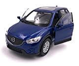H-Customs Welly Mazda CX 5 Model Car Auto Prodotto con Licenza 1: 34-1: 39 Blu
