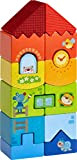 HABA 303708 Stacking Game Animal High-rise, Fosters Fine Motor Skills - for Ages 18 Months and Up (Made in Germany)
