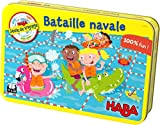 HABA - Battaglia navale - Gioco da tavolo per bambini - Gioco di viaggio - 5 anni + - 304664