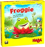 HABA - Froggie - Gioco di corse e dadi - Gioco da tavolo per bambini - tema rana - 3 ...