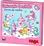 Haba H304542 - Gioco da tavolo, motivo: Unicorno Destello – Torre di Nuvole, multicolore (Habermass H304542), colore/modello assortiti