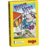 HABA Rhino Hero Gioco da Tavolo per Bambini, Multicolore, Taglia única, 302273