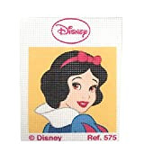 Haberdashery Online Kit Mezzo Punto per Bambini, 18x15 cm. Collezione Disney Princess - Neve Bianca Modello 575