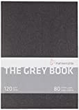 Hahnemuhle : The Grey Book : Sketchbook : 120 gsm : 40 fogli : A4